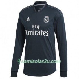 Camisolas de Futebol Real Madrid Equipamento Alternativa 2018/19 Manga Comprida